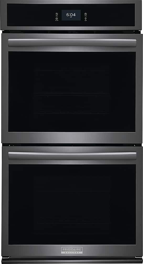 Frigidaire - Gallery 27" Double Electric Wall Oven with Total Convection - Black Stainless Steel product image