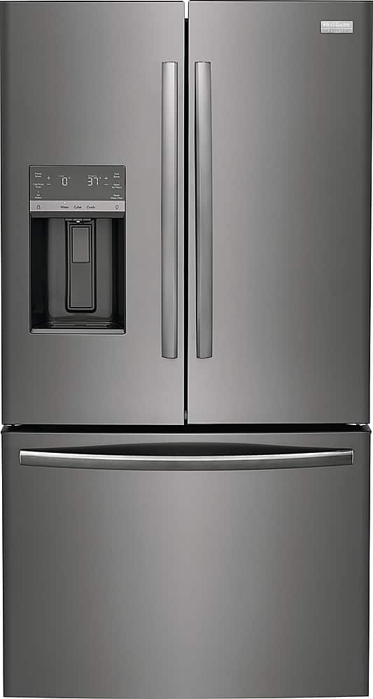 Frigidaire - Gallery 27.8 Cu. Ft. French Door Refrigerator - Black Stainless Steel product image