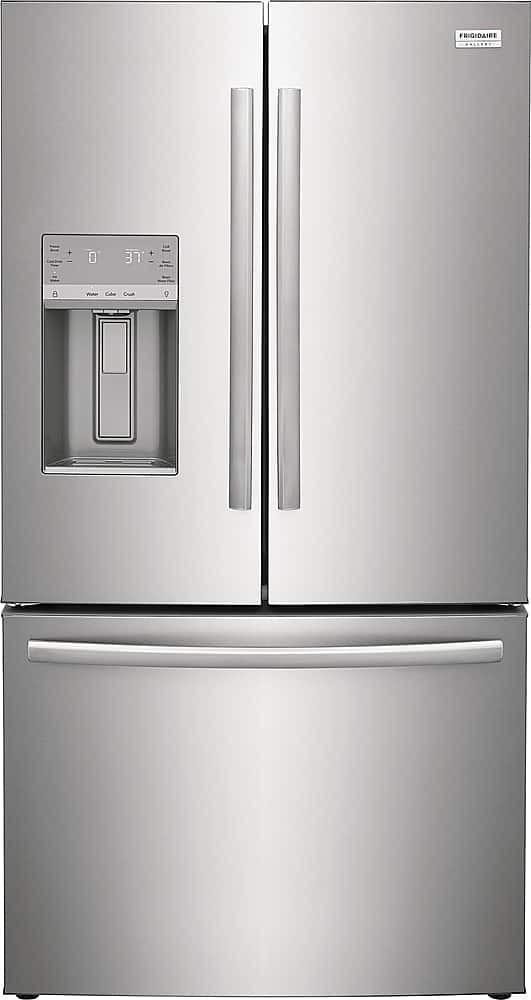 Frigidaire - Gallery 27.8 Cu. Ft. French Door Refrigerator with Adjustable Temp Drawer - Smudge Proof Stainless Steel produc…