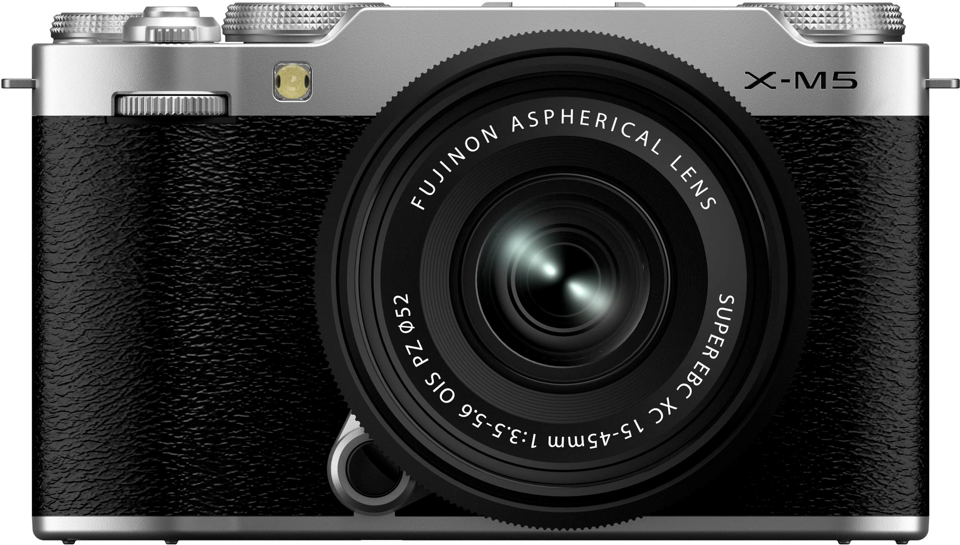 Fujifilm - X-M5 Body with XC15-45mmF3.5-5.6 OIS PZ Lens Kit - Silver product image