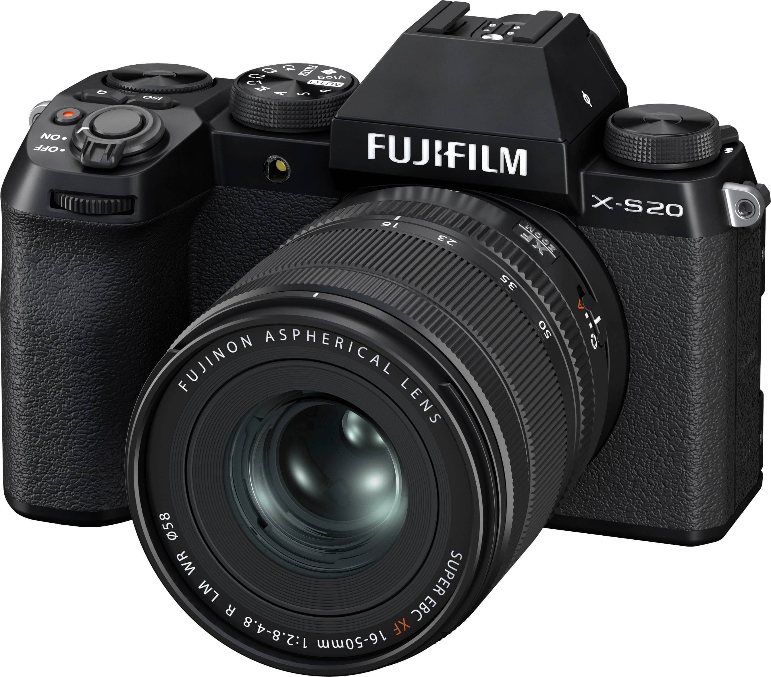 Fujifilm - X-S20 Mirrorless Camera with XF16-50mmF2.8-4.8 R LM WR Lens - Black product image