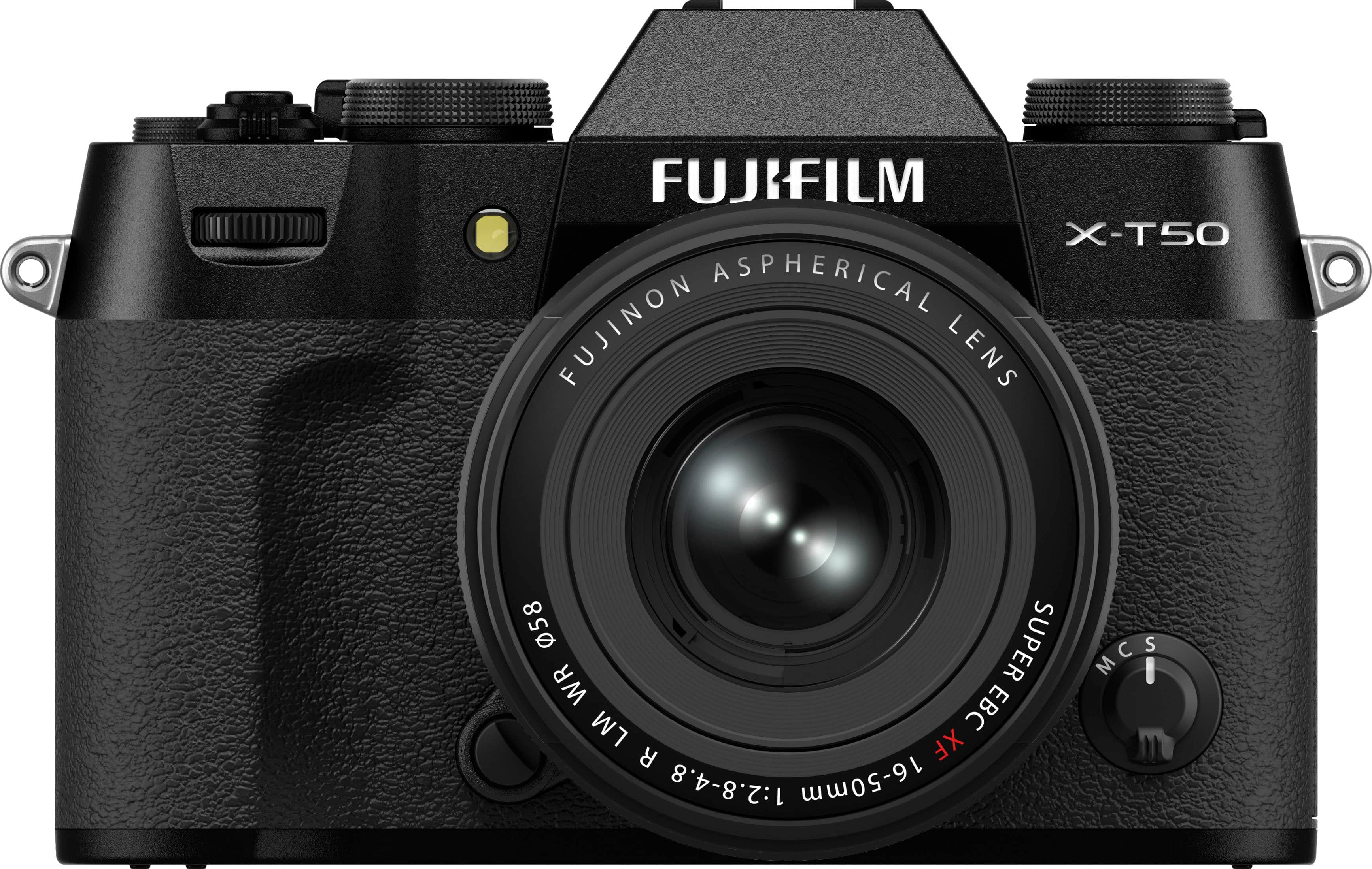 Fujifilm - X-T50 Mirrorless Camera with XF16-50MMF2.8-4.8 R LM WR Lens - Black product image