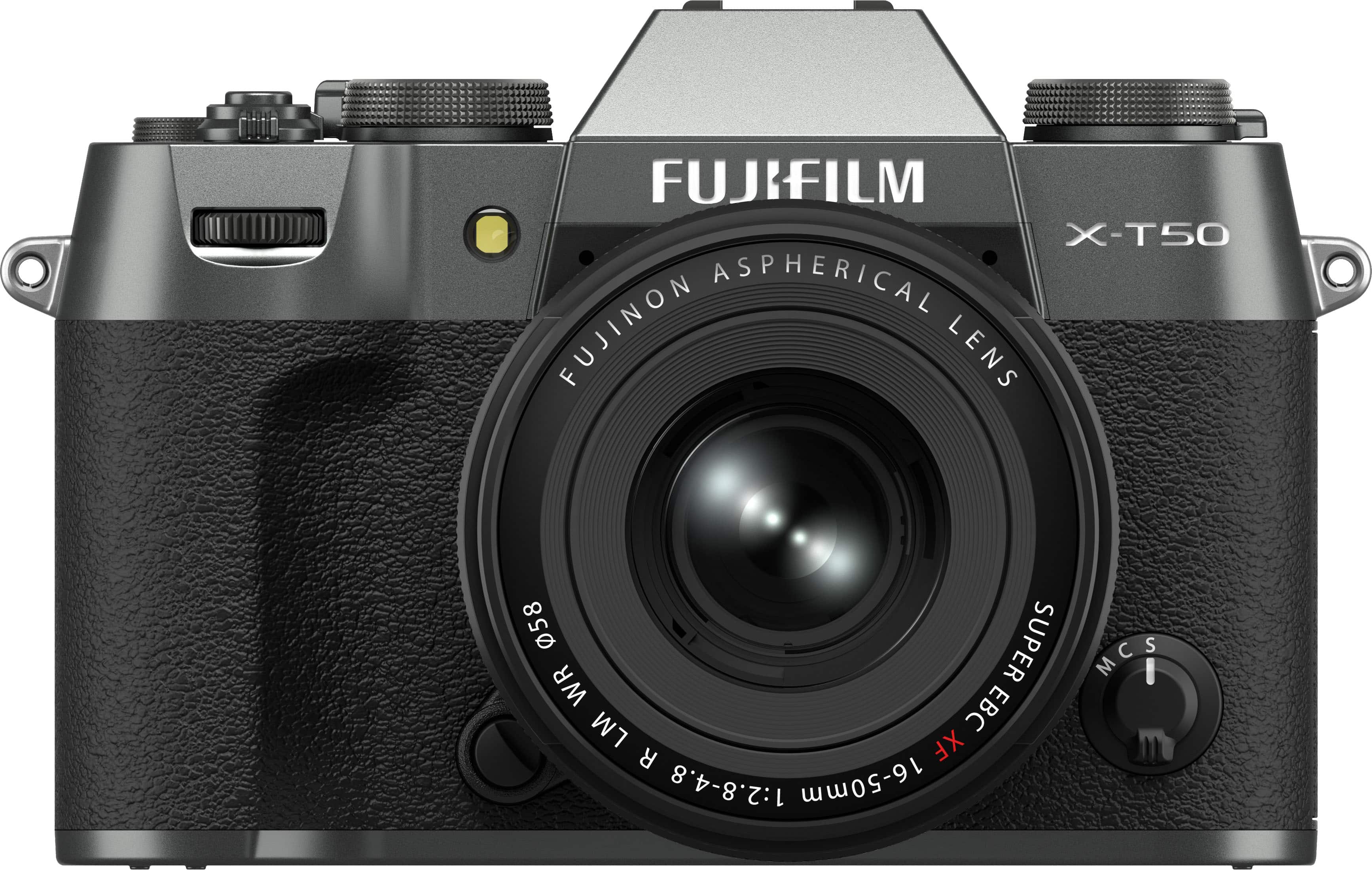 Fujifilm - X-T50 Mirrorless Camera with XF16-50MMF2.8-4.8 R LM WR Lens - Charcoal Silver product image