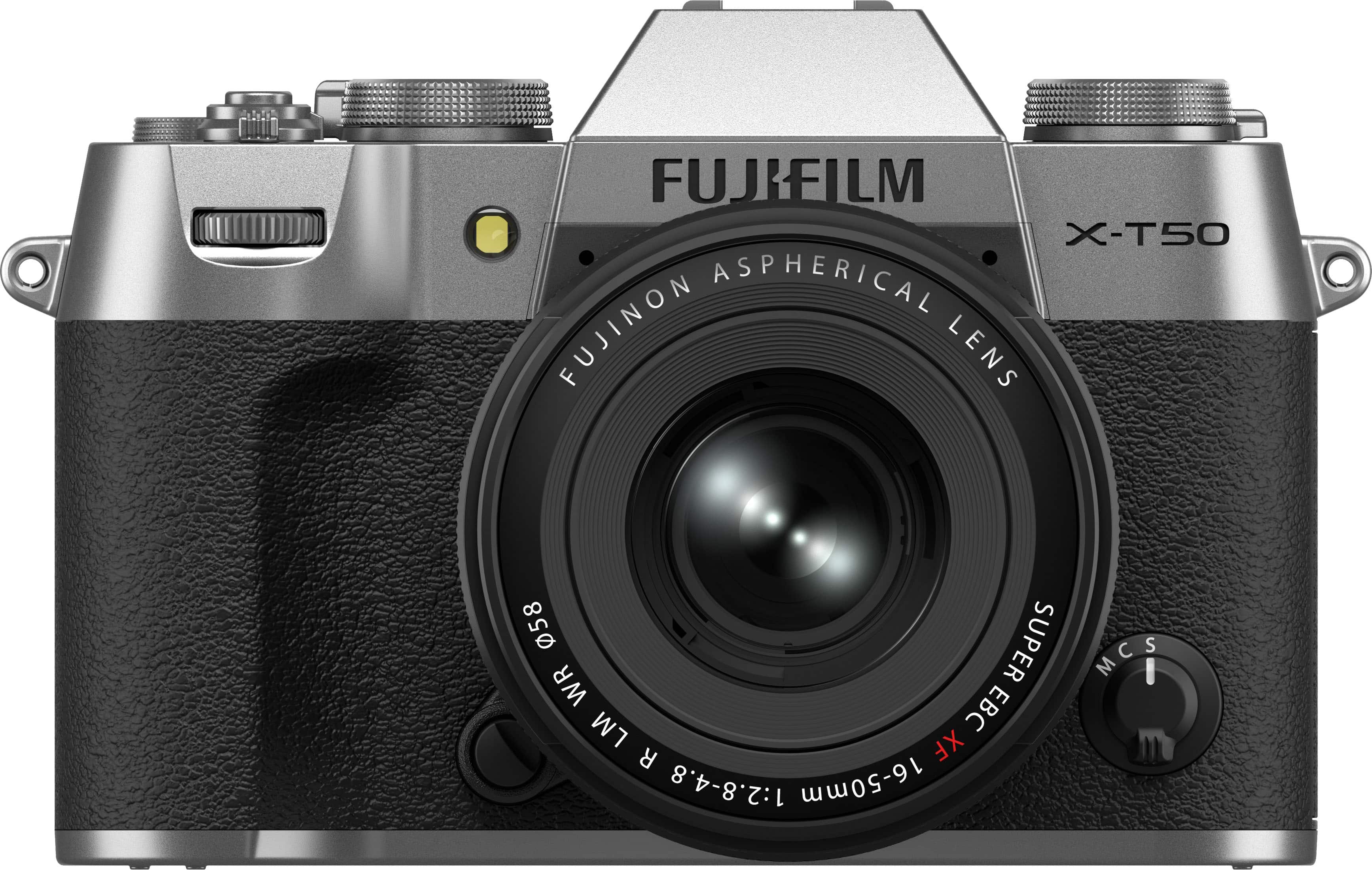 Fujifilm - X-T50 Mirrorless Camera with XF16-50MMF2.8-4.8 R LM WR Lens - Silver product image