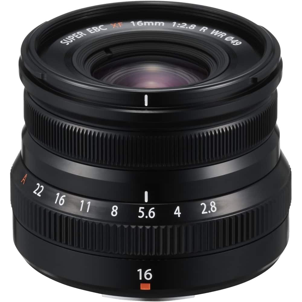Fujifilm - XF 16mm f/2.8 R WR Wide-Angle Lens - Black product image
