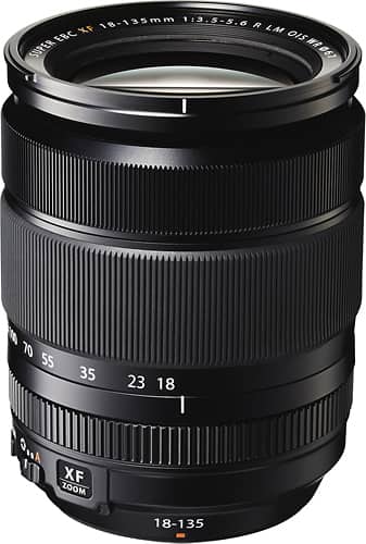Fujifilm - XF 18-135mm f/3.5-5.6 R LM OIS WR Zoom Lens - Black product image