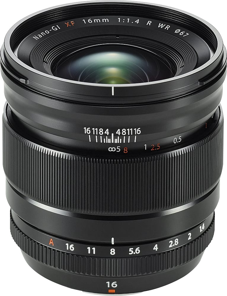 Fujifilm - XF16mmF1.4 WR Ultrawide-Angle Lens - Black product image