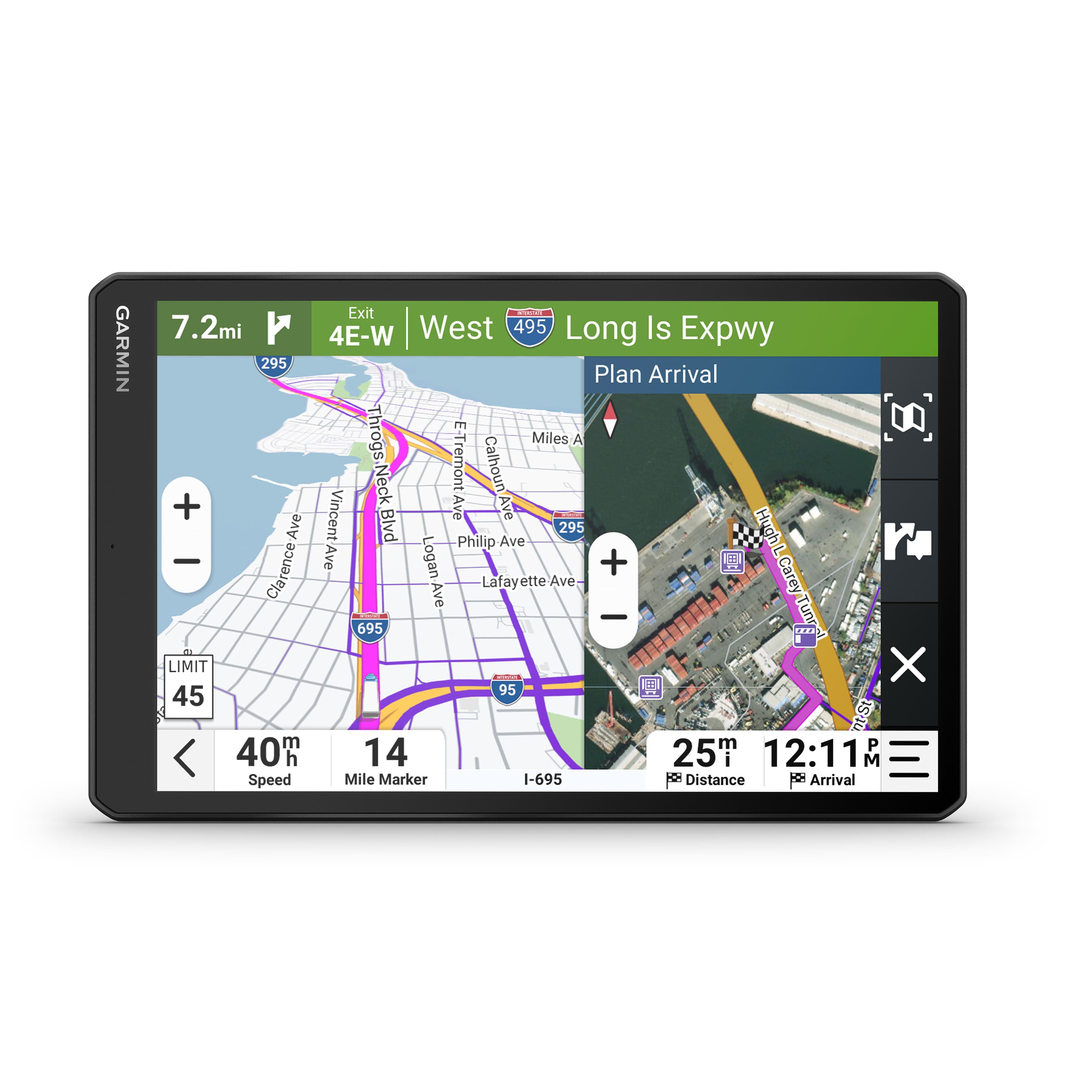 Garmin - dezl OTR 1020 10" Trucking GPS - Black product image