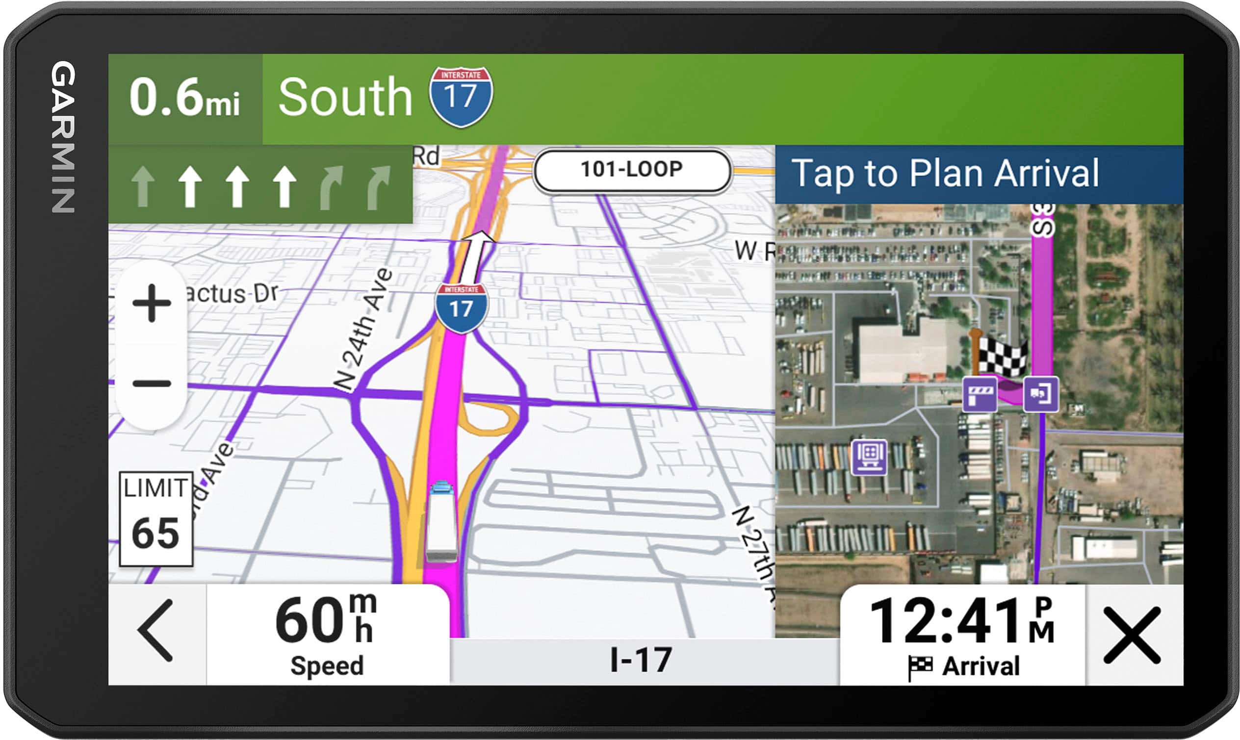 Garmin - dezl OTR 720 7" Trucking GPS - Black product image