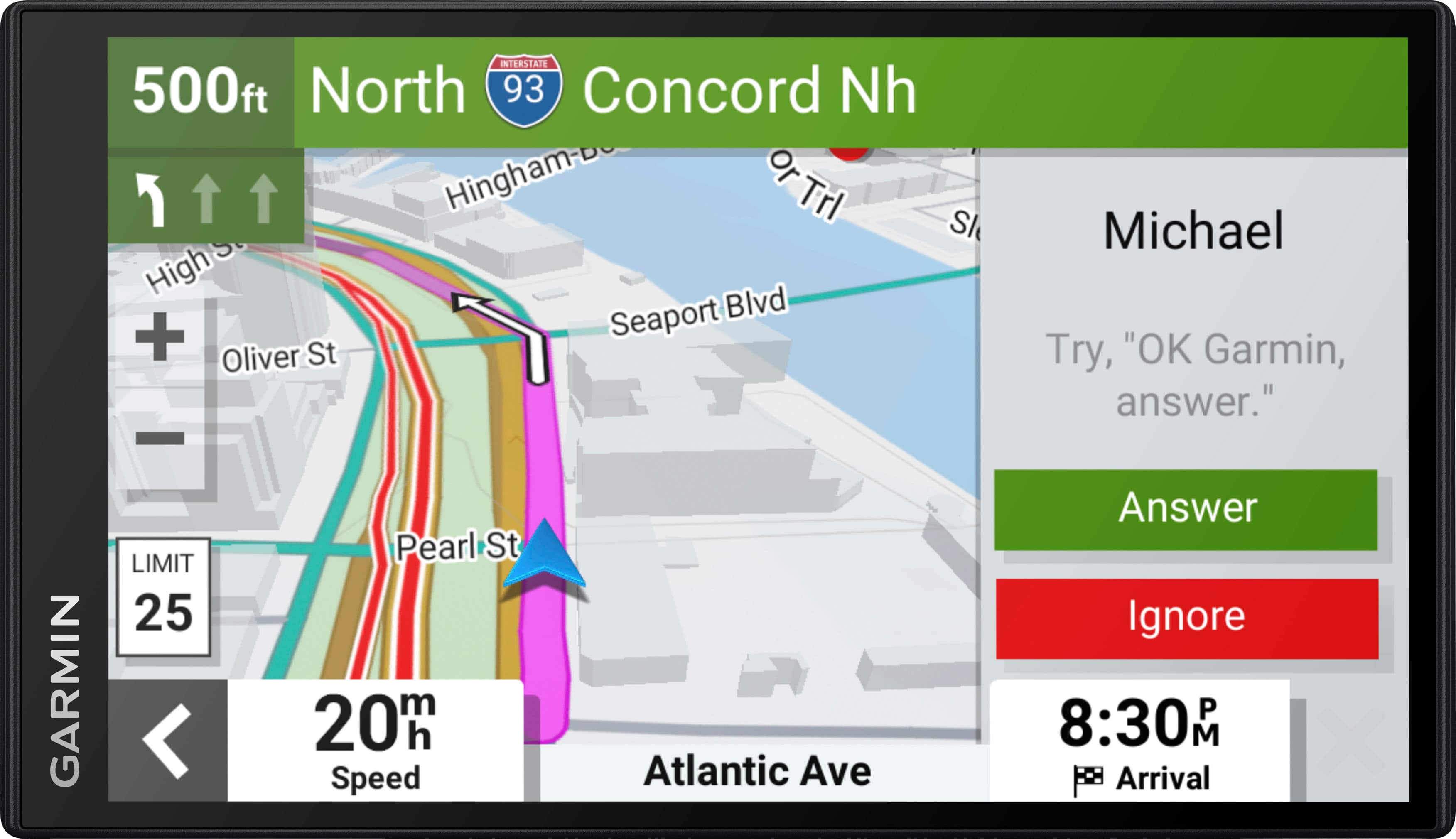 Garmin - DriveSmart 76 7" GPS with Built-In Bluetooth, Map Updates and Traffic Updates - Black product image