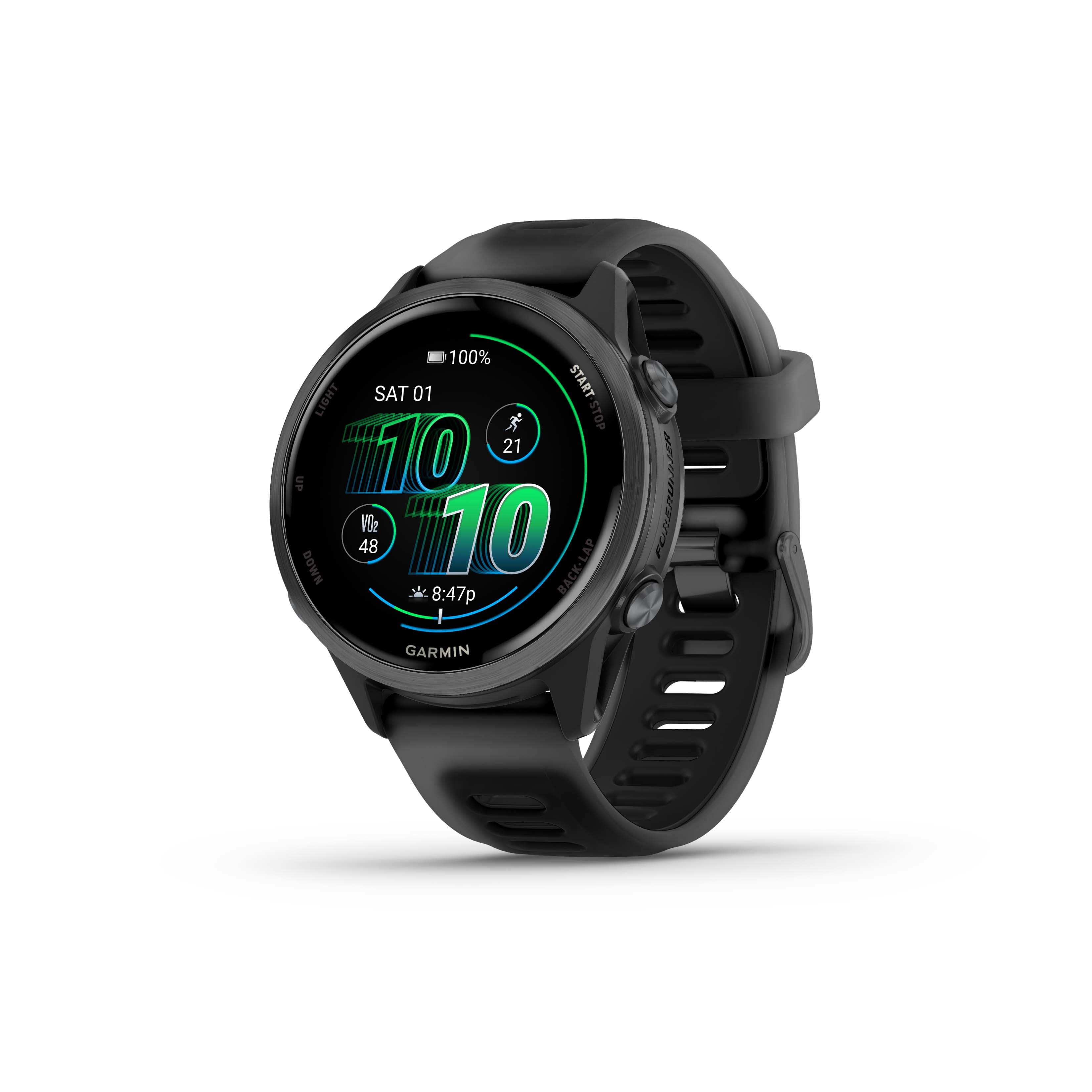 Garmin - Forerunner 570 GPS Smartwatch 42 mm Aluminum - Slate Gray Aluminum - (2025) product image