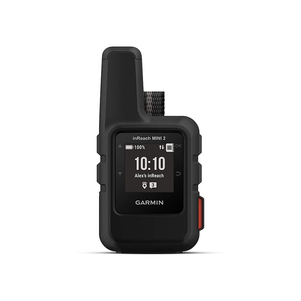 Garmin - inReach Mini 2 Compact Satellite Communicator 1.3" GPS with Built-In Bluetooth - Black product image