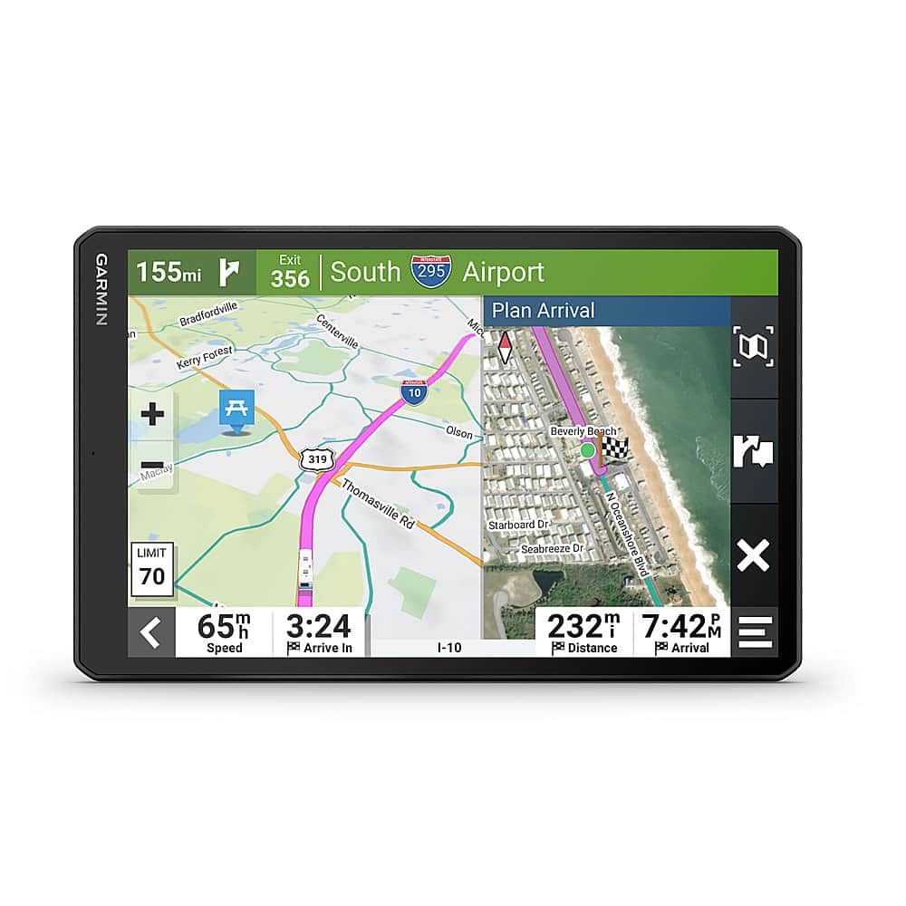 Garmin - RV 1095 10" GPS Navigator with Built-In Bluetooth - Black product image