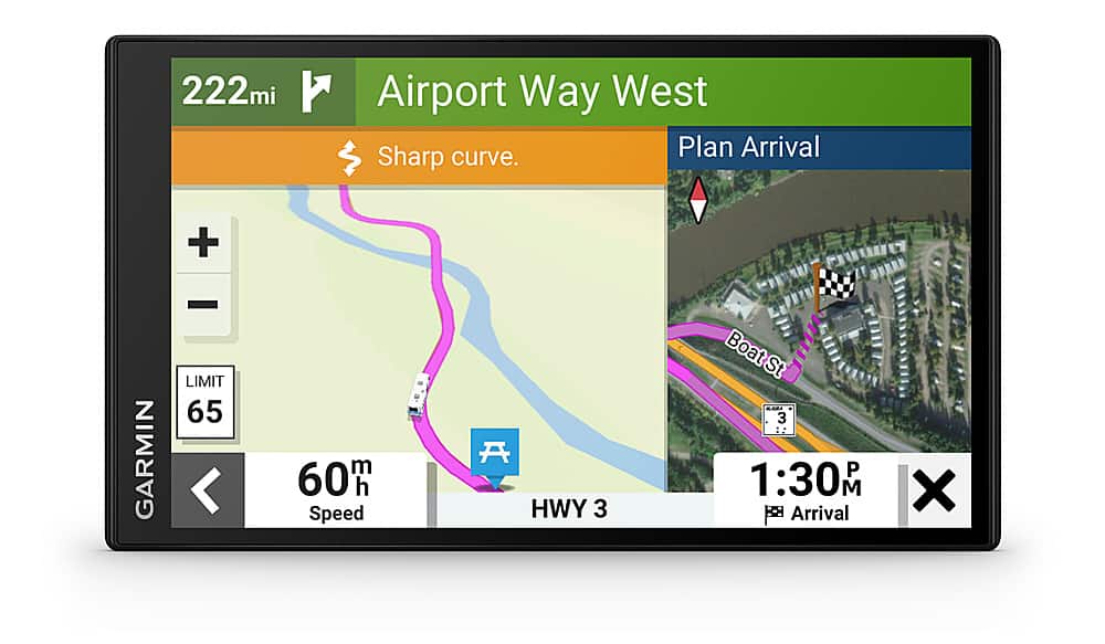 Garmin - RV 795 7" RV GPS Navigator - Black product image