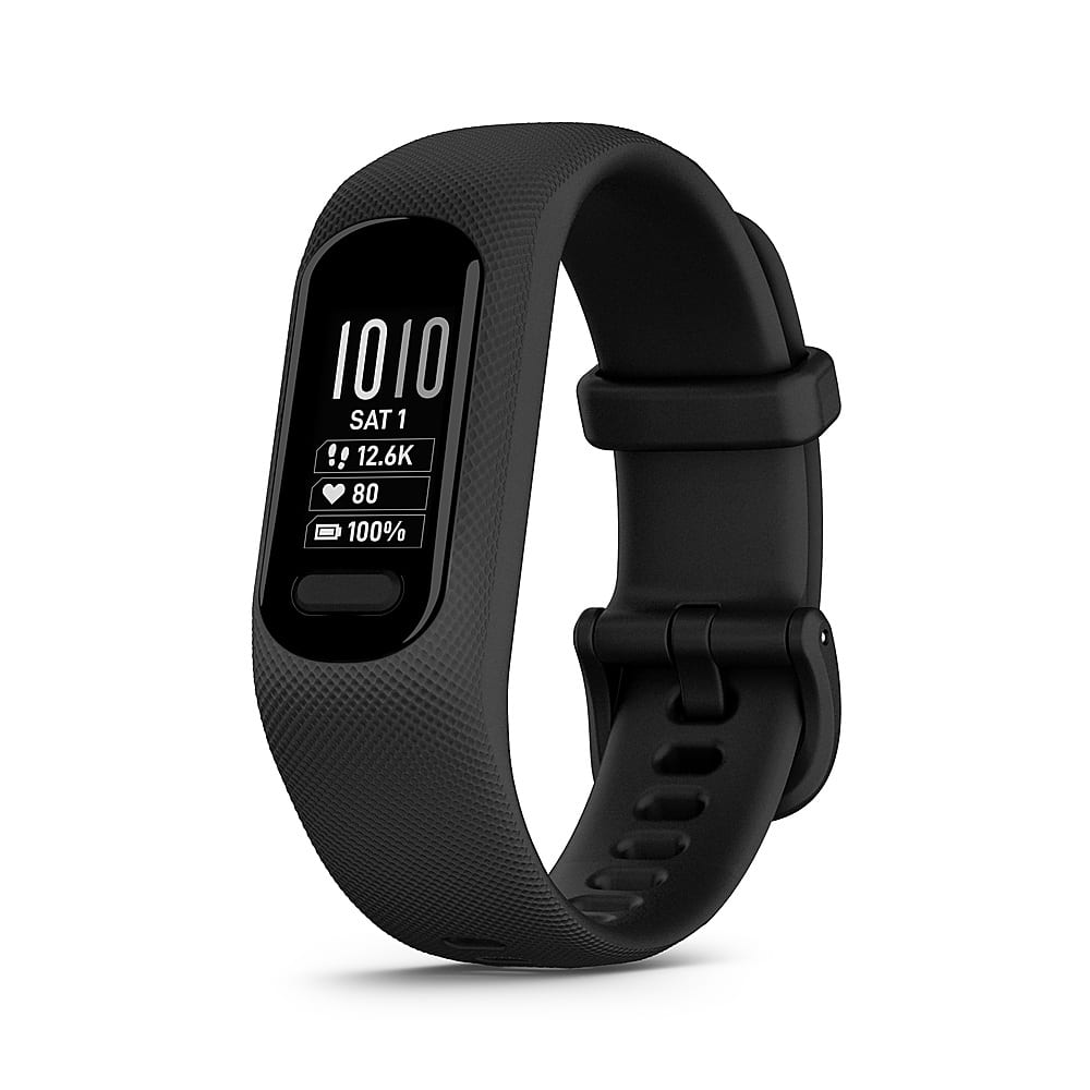 Garmin - vívosmart 5 Smart Fitness Tracker + Heart Rate Small/Medium - Black - (2023) product image