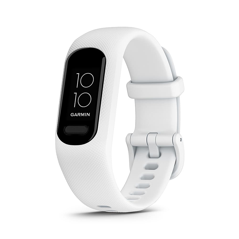 Garmin - vívosmart 5 Smart Fitness Tracker + Heart Rate Small/Medium - White - (2022) product image