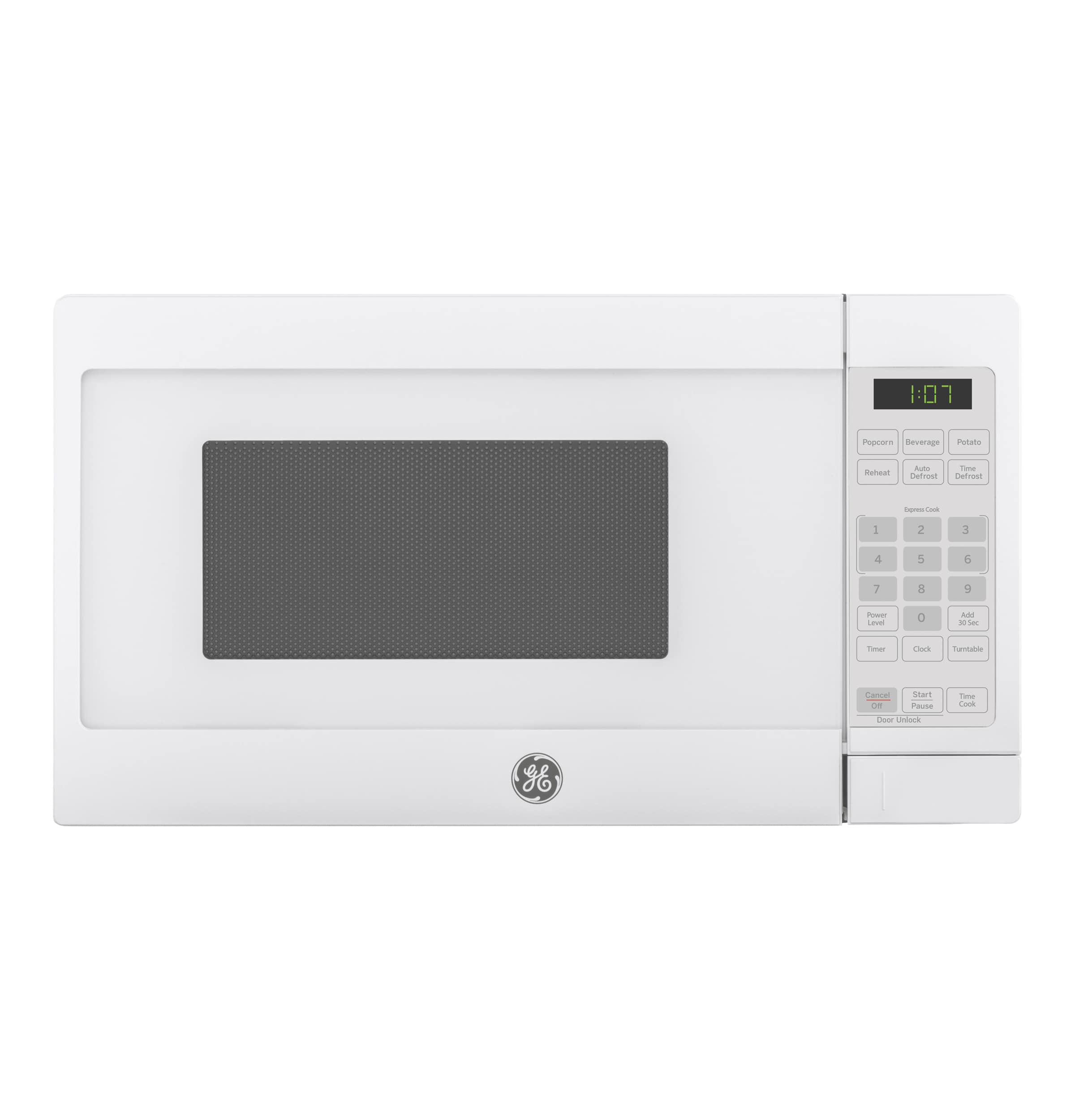 GE - 0.7 Cu. Ft. Countertop Microwave with Convenience Cooking Controls - White product image