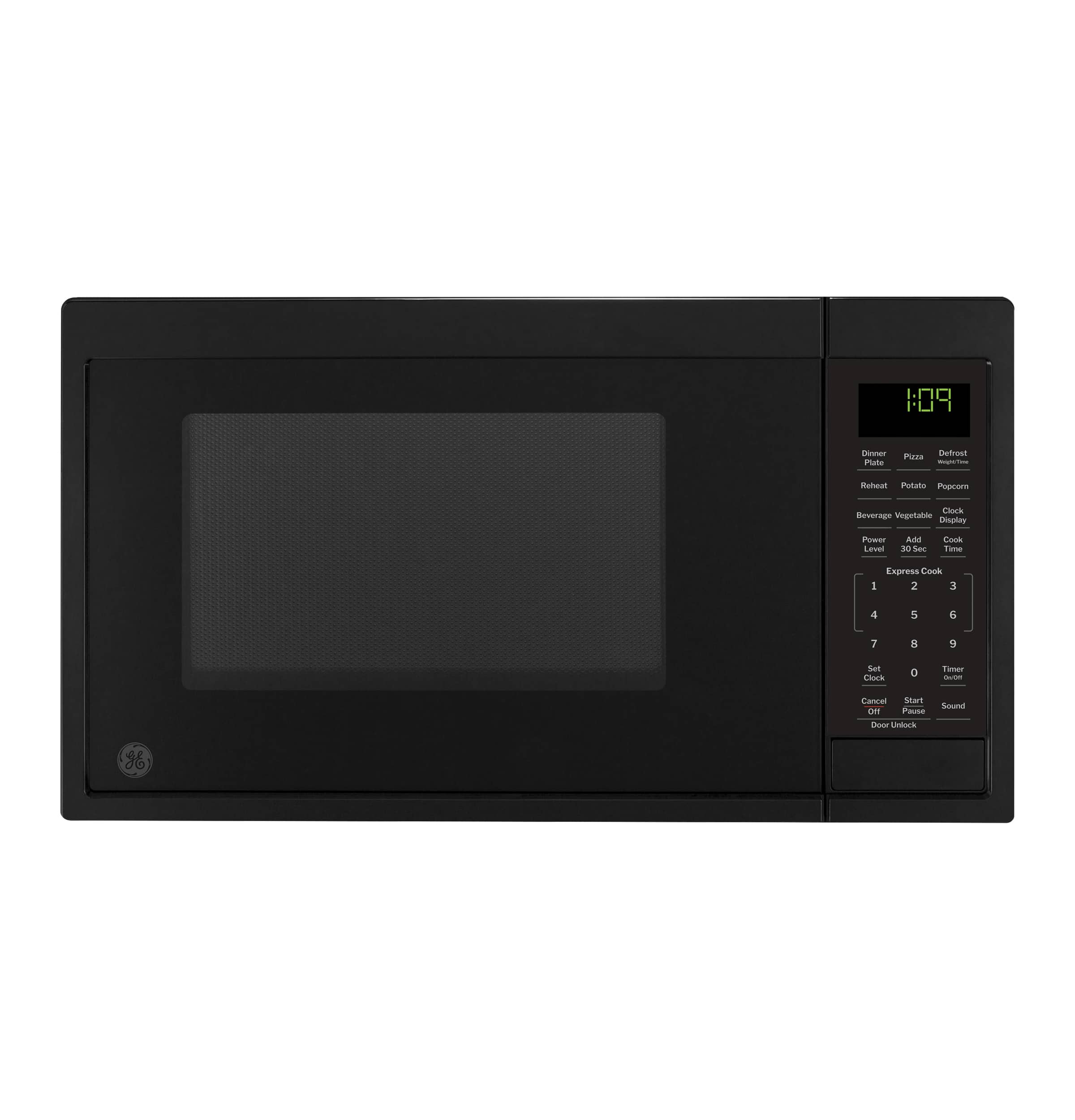 GE - 0.9 Cu. Ft. Countertop Microwave with Convenience Cooking Controls - Black product image