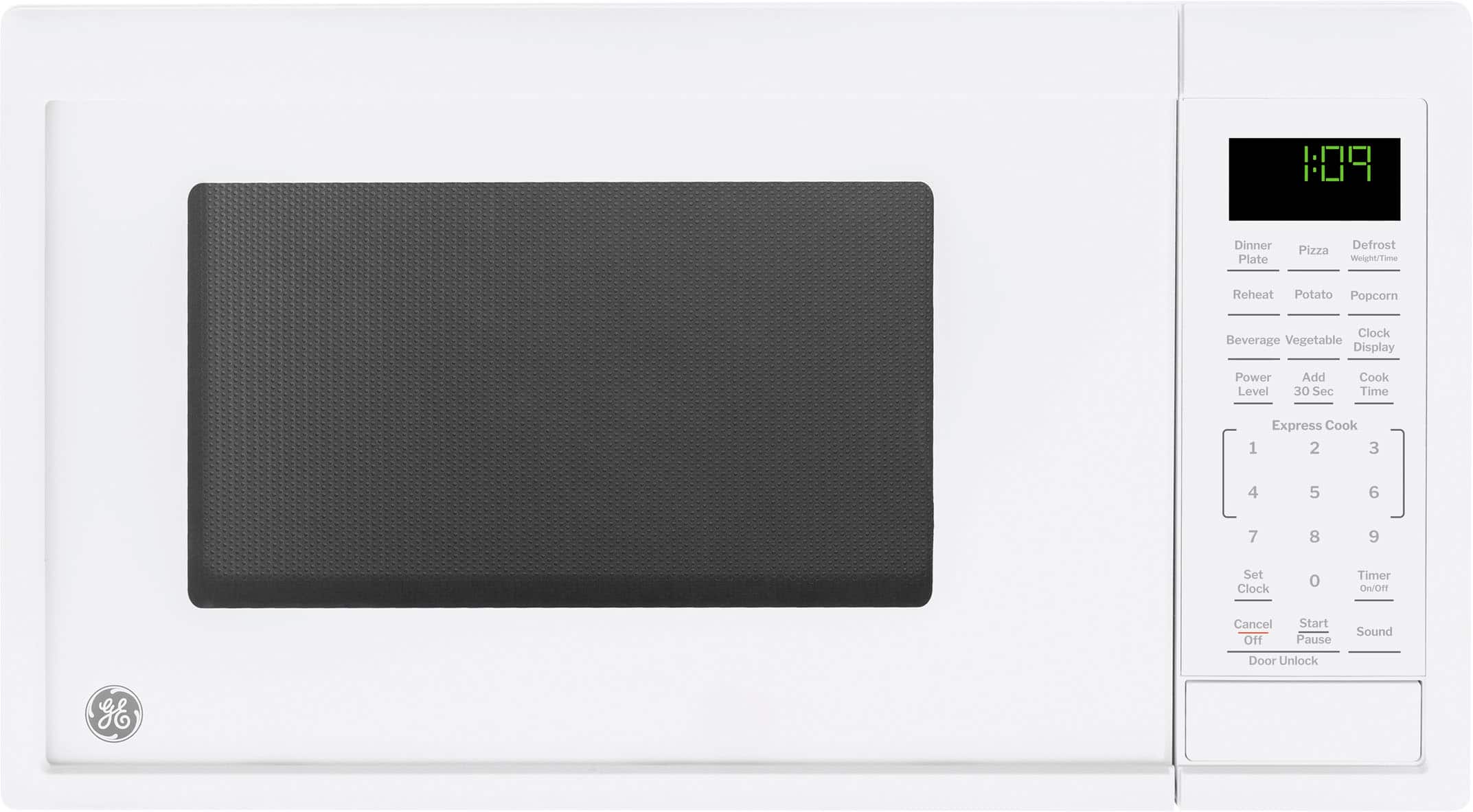 GE - 0.9 Cu. Ft. Countertop Microwave with Convenience Cooking Controls - White product image