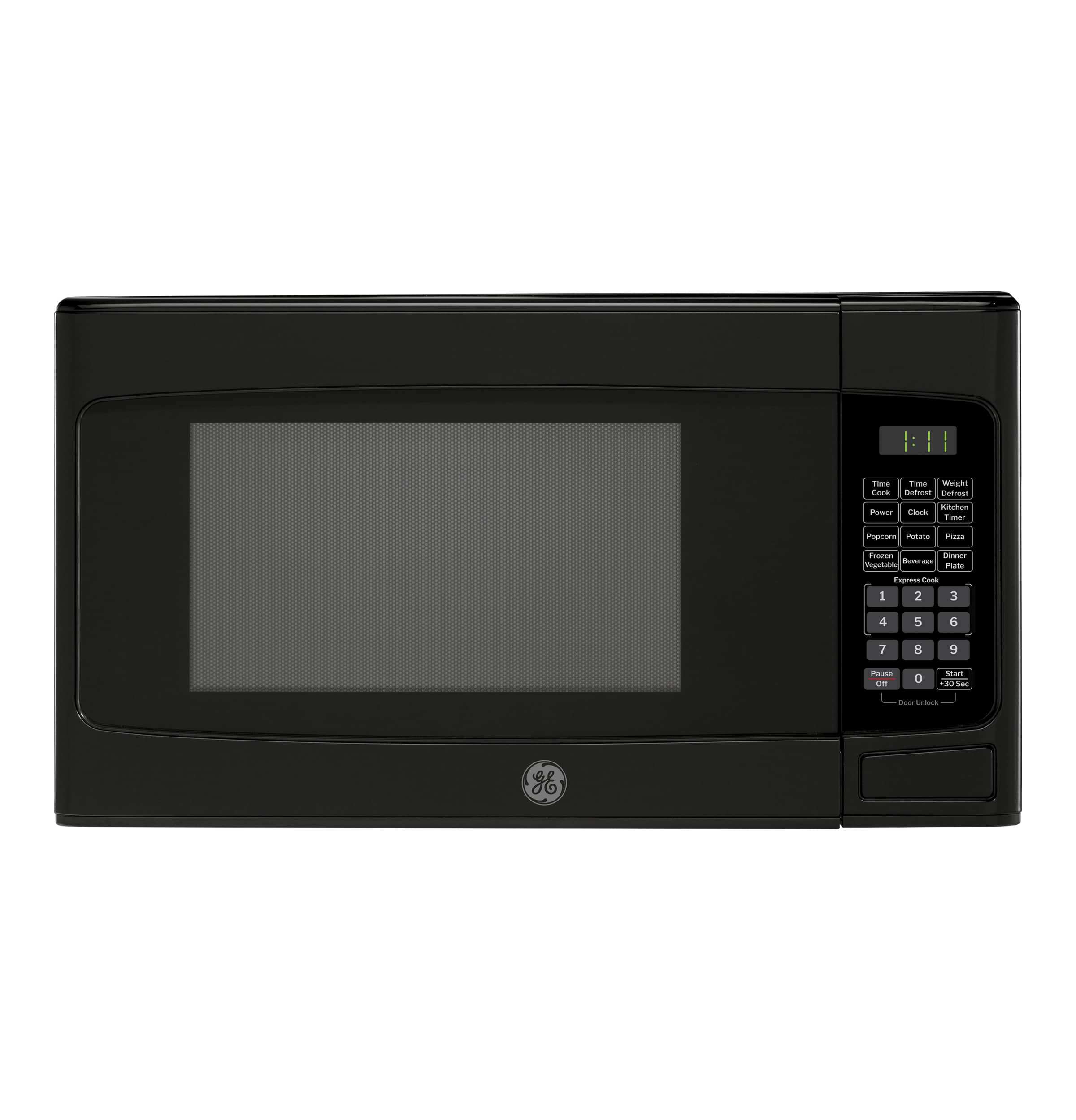 GE - 1.1 Cu. Ft. Countertop Microwave with Convenience Cooking Controls - Black product image