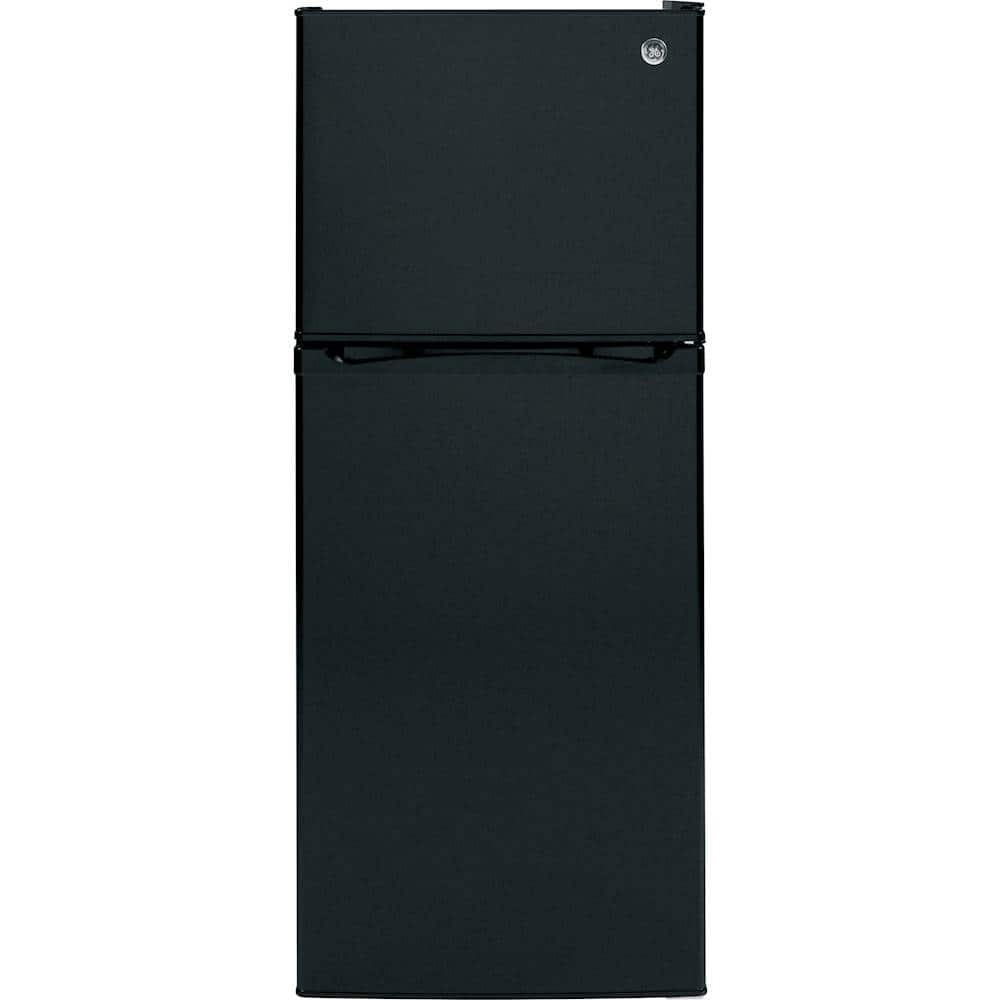 GE - 11.6 Cu. Ft. Top-Freezer Refrigerator with ENERGY STAR Certification - Black product image