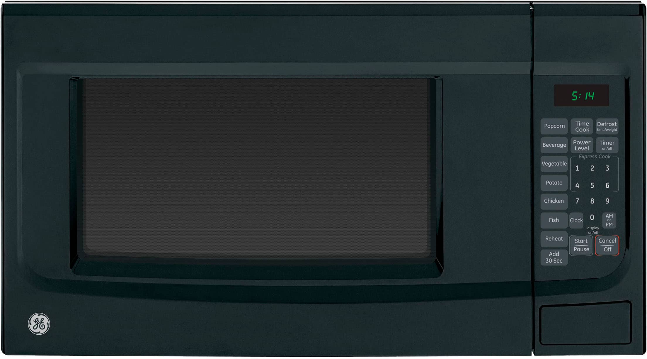 GE - 1.4 Cu. Ft. Countertop Microwave with Sensor Cooking and Defrost - Black product image
