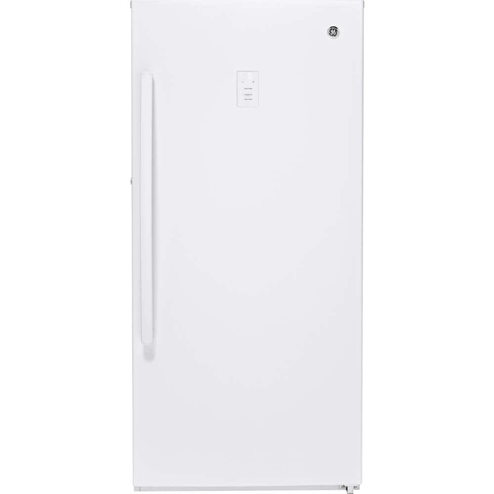 GE - 14.1 Cu. Ft. Frost-Free Upright Freezer - White product image