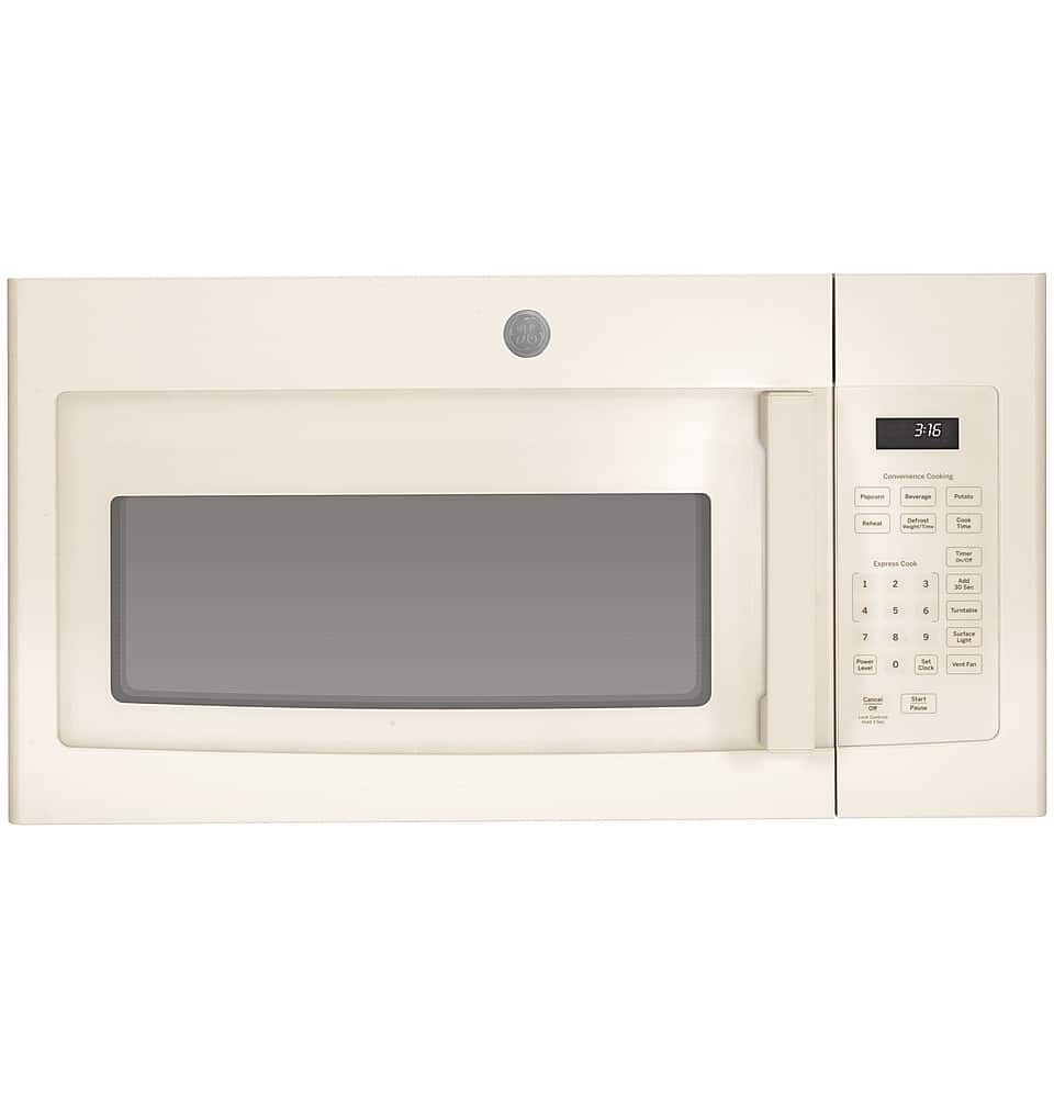 GE - 1.6 Cu. Ft. Over-the-Range Microwave with Convenience Cooking Controls - Bisque product image