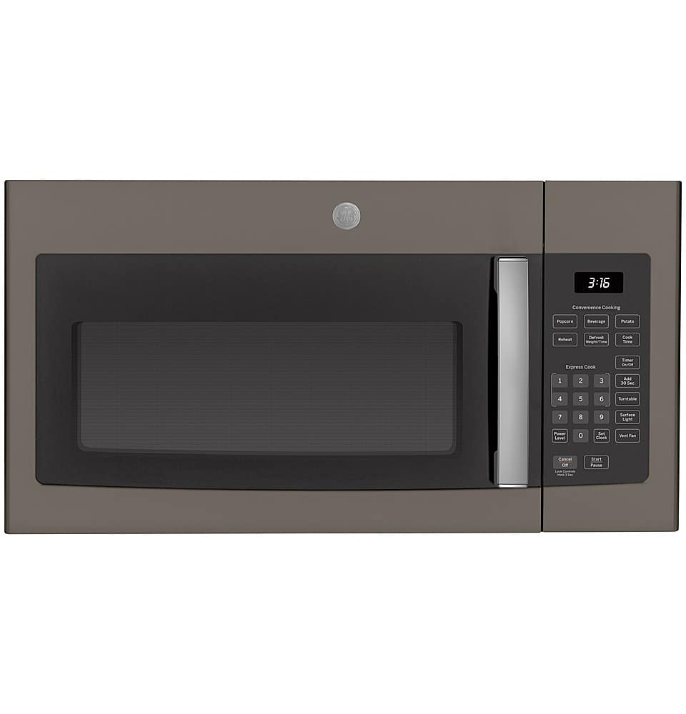 GE - 1.6 Cu. Ft. Over-the-Range Microwave with Convenience Cooking Controls - Slate product image