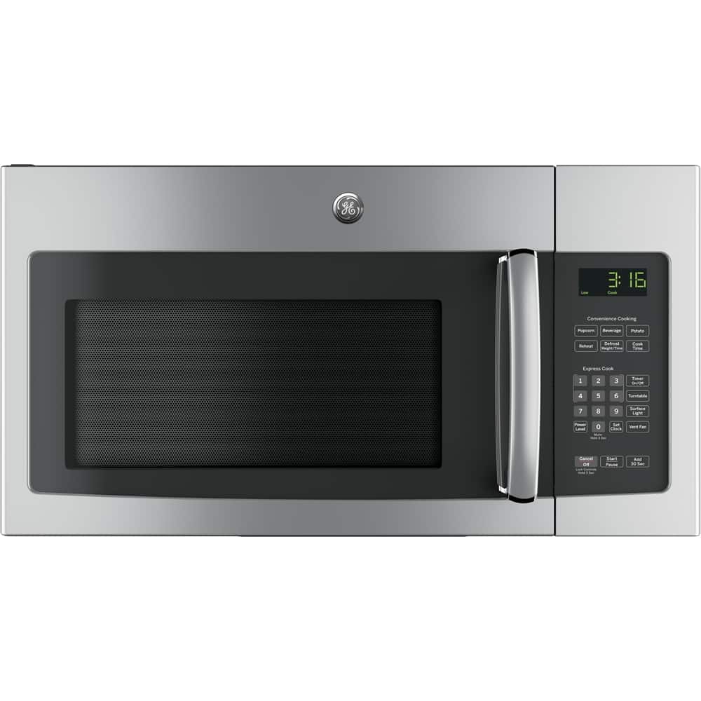 GE - 1.6 Cu. Ft. Over-the-Range Microwave with Electronic Touch Controls - Stainless Steel product image