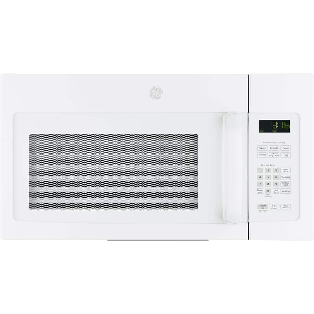 GE - 1.6 Cu. Ft. Over-the-Range Microwave with Electronic Touch Controls - White product image