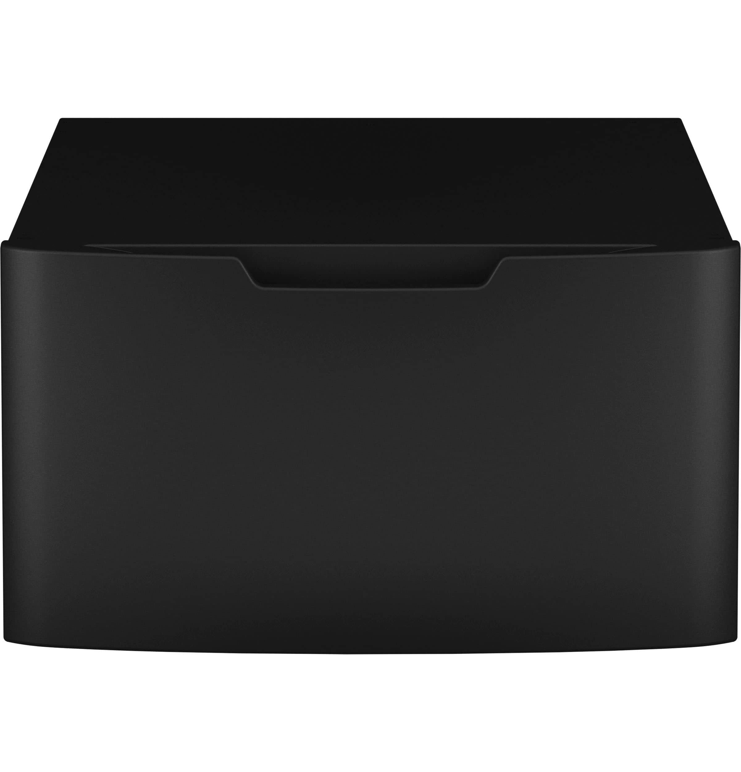 GE - 16” Laundry Pedestal with Storage Drawer for Select Washers and Dryers - Carbon Graphite product image