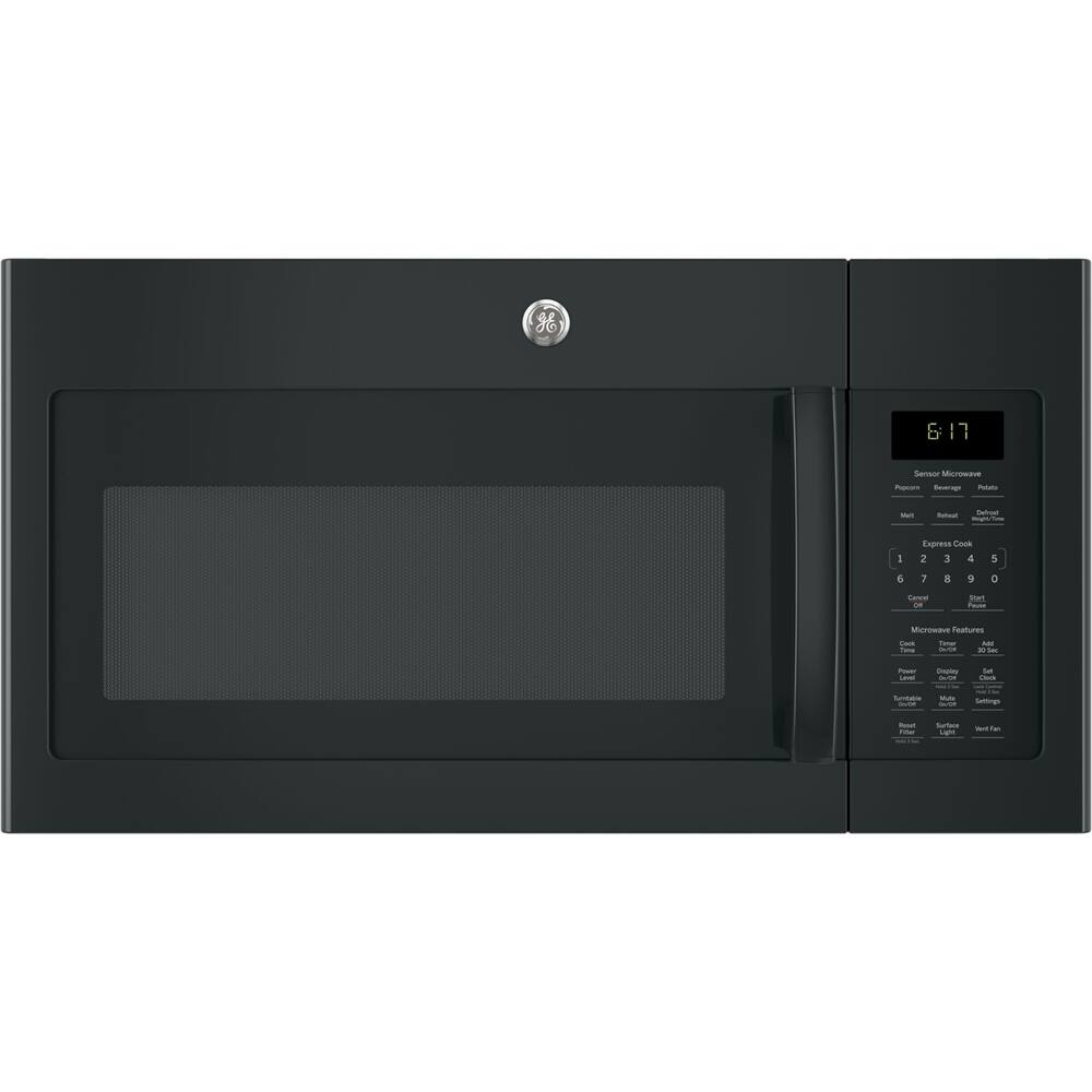 GE - 1.7 Cu. Ft. Over-the-Range Microwave with Sensor Cooking and Defrost - Black product image