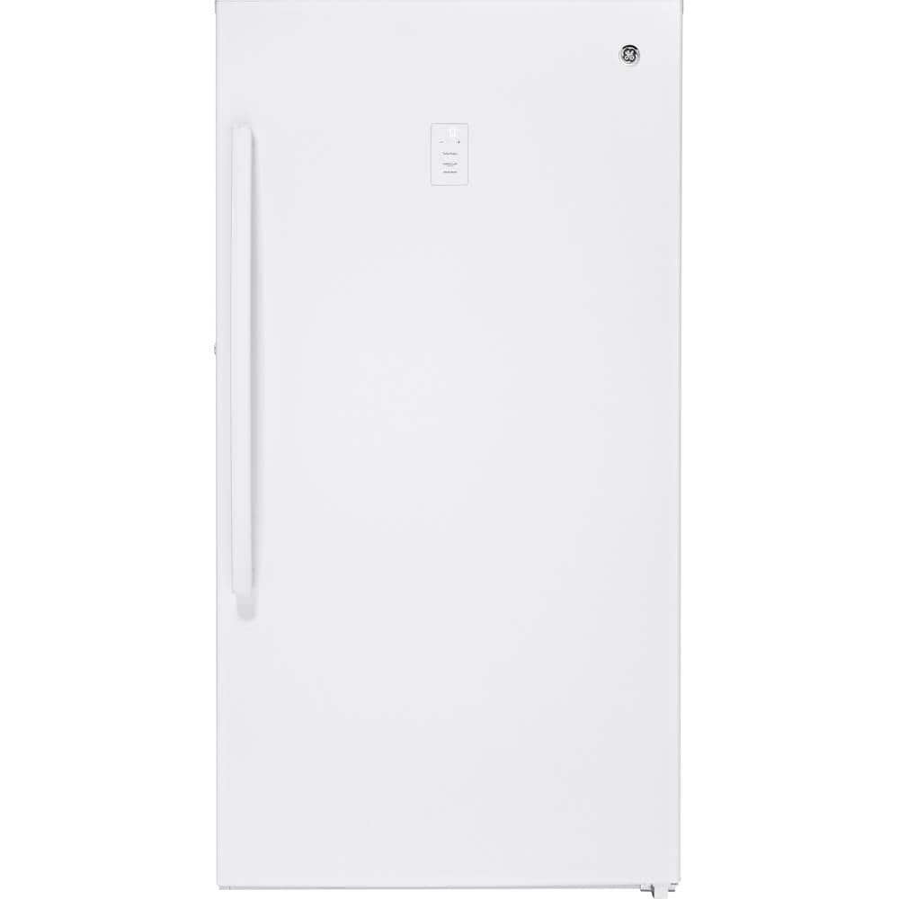 GE - 17.3 Cu. Ft. Frost-Free Upright Freezer - White product image