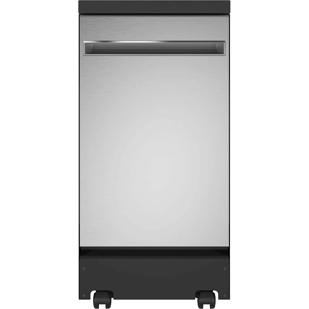 GE - 18" Portable Dishwasher - Stainless Steel product image