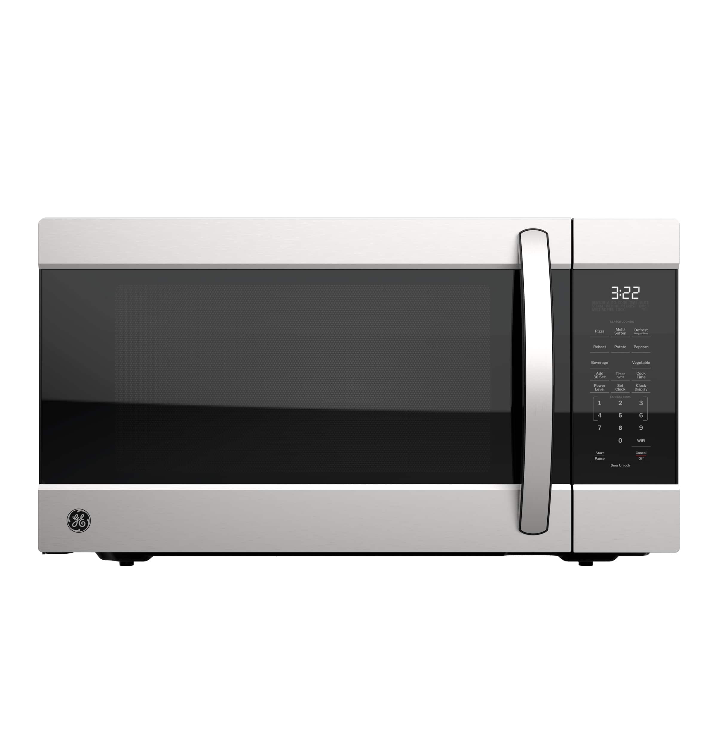 GE - 2.2 Cu. Ft. Countertop Microwave with Built-In Wi-Fi - Stainless Steel product image
