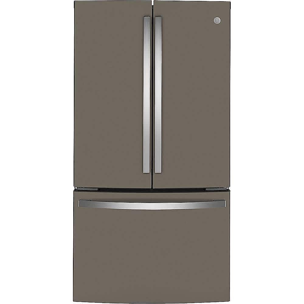 GE - 23.1 Cu. Ft. French Door Counter-Depth Refrigerator with TwinChill Evaporators - Slate product image