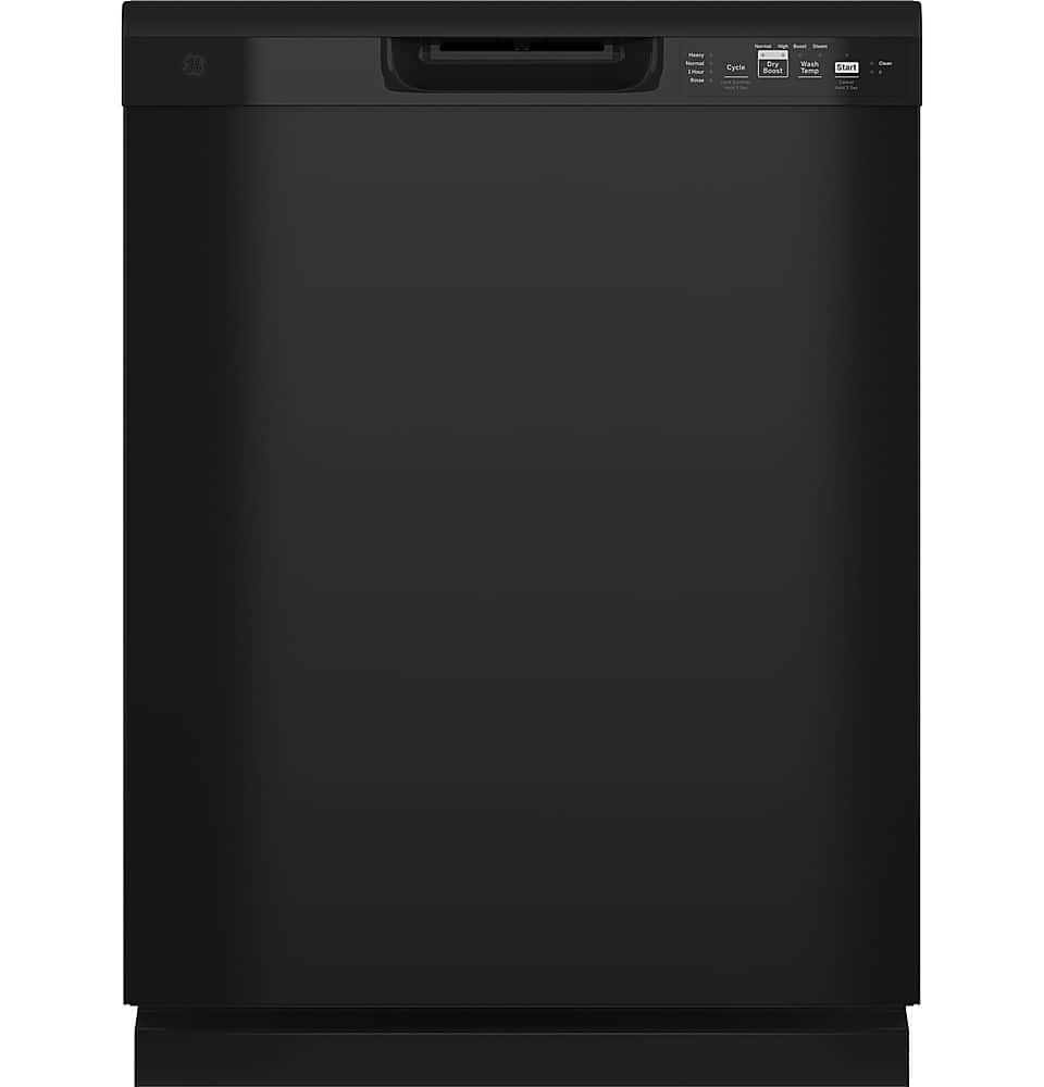 GE - 24" Front Control Built-In Plastic Tub Dishwasher with Dry Boost and 59 dBA - Black product image