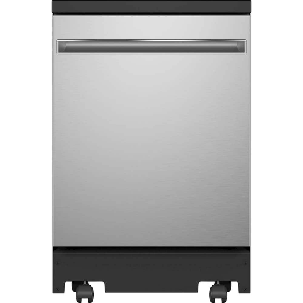 GE - 24" Portable Dishwasher - Stainless Steel product image