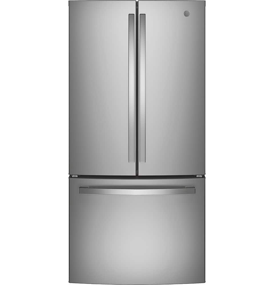 GE - 24.7 Cu. Ft. French Door Refrigerator with Internal Water Dispenser - Stainless Steel product image