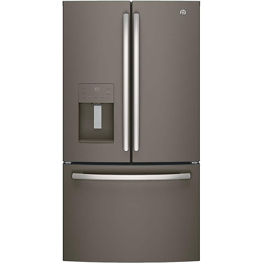 GE - 25.6 Cu. Ft. French Door Refrigerator with In-Door Ice Maker - Slate product image