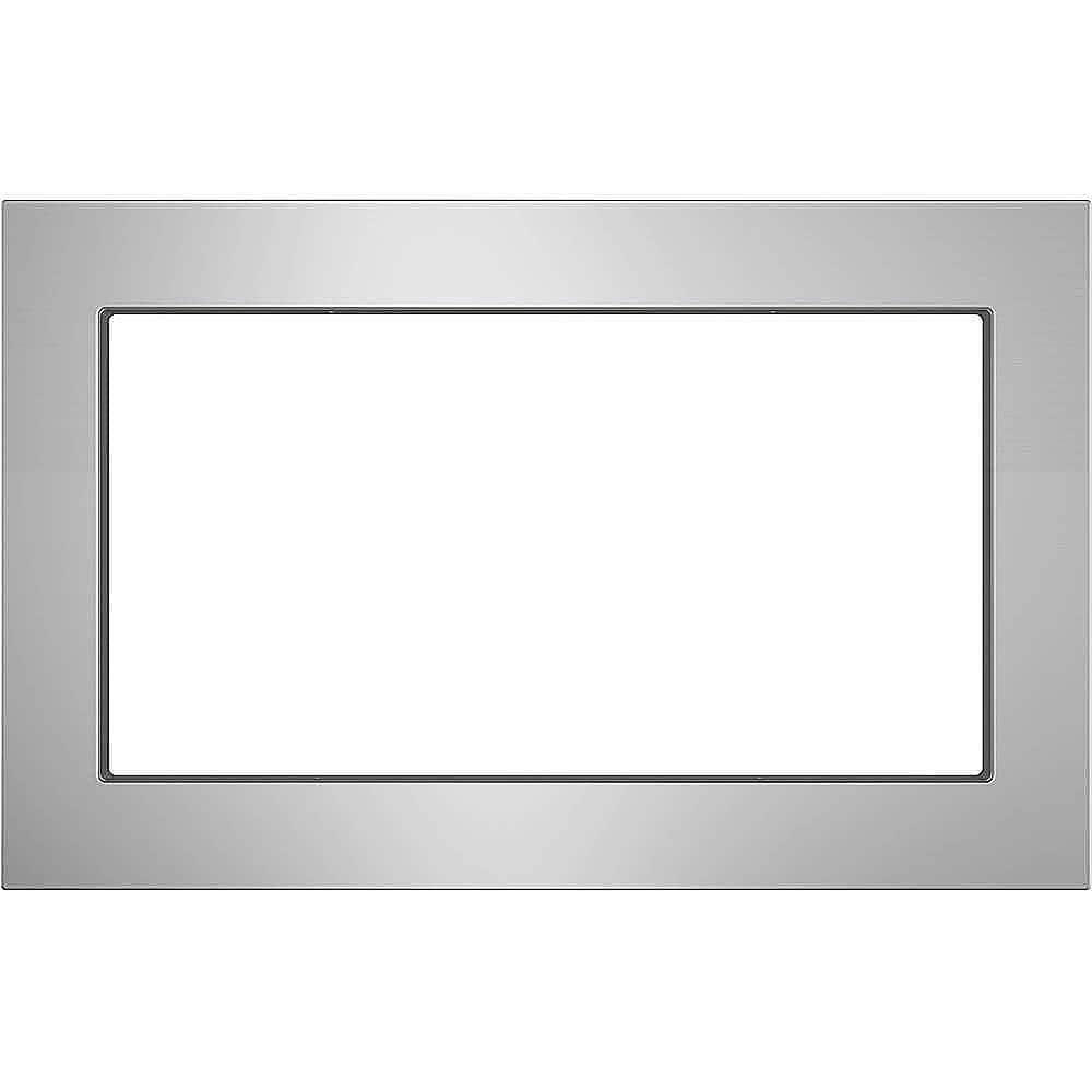 GE - 27" Built-In Microwave Trim Kit - Stainless Steel product image