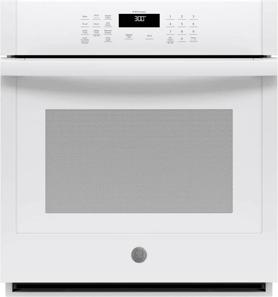 GE - 27" Built-In Single Electric Wall Oven - White product image
