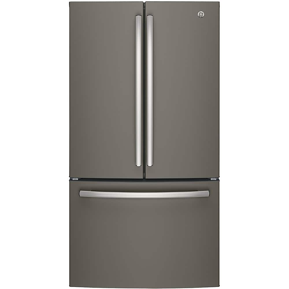 GE - 27.0 Cu. Ft. French Door Refrigerator with Internal Water Dispenser - Slate product image