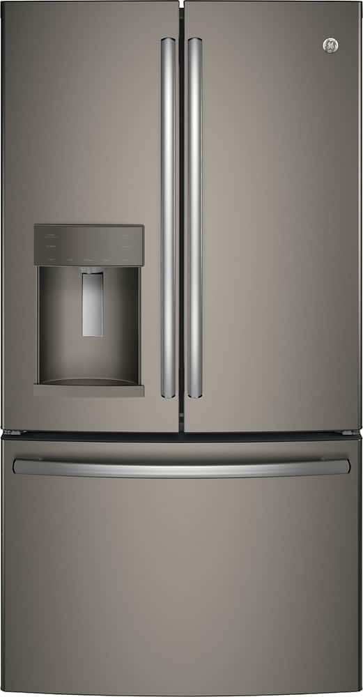 GE - 27.7 Cu. Ft. French Door Refrigerator with Advanced Water Filtration - Slate product image
