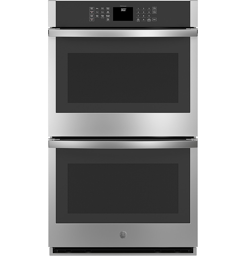 GE - 30" Built-In Double Electric Wall Oven - Stainless Steel product image
