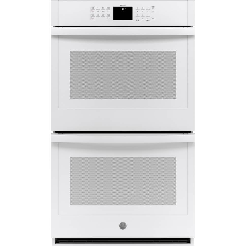 GE - 30" Built-In Double Electric Wall Oven - White product image