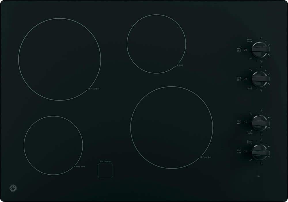 GE - 30" Built-In Electric Cooktop - Black product image