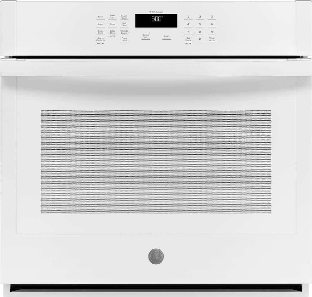 GE - 30" Built-In Single Electric Wall Oven - White product image