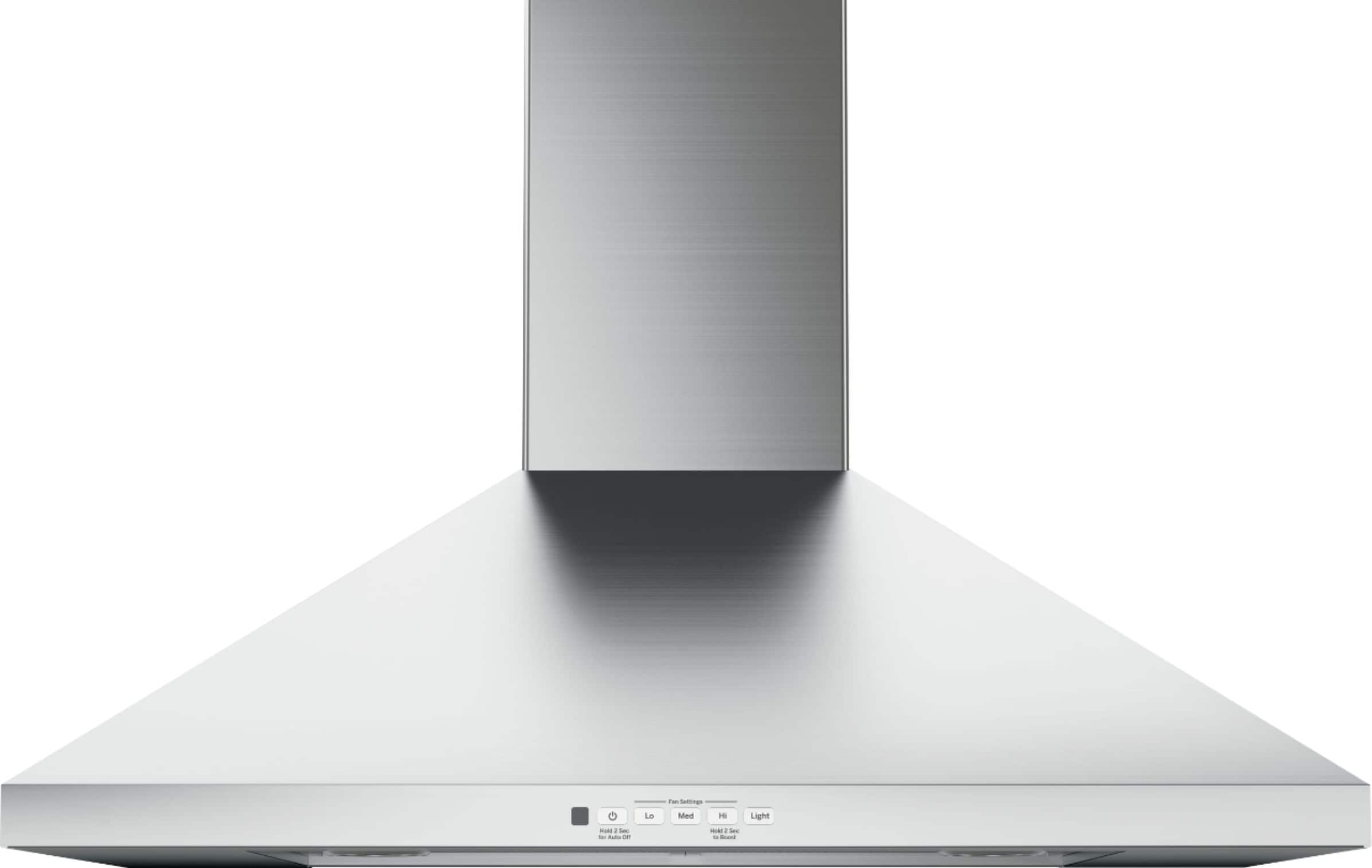GE - 30 inches - Convertible & Recirculating - Wall Range Hood - Stainless Steel product image